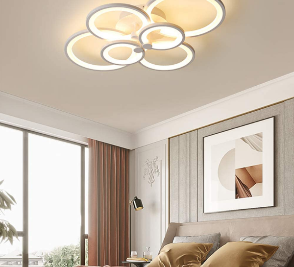 Small Bedroom Lighting Ideas - flush mount